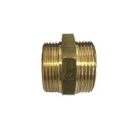 Doppelnippel 1 1/4" Schlüsselweite 30mm