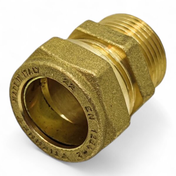 I-Klemmringverschraubung 1" AG x 22mm