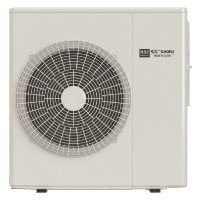 10kW Chofu Inverter Wärmepumpe
