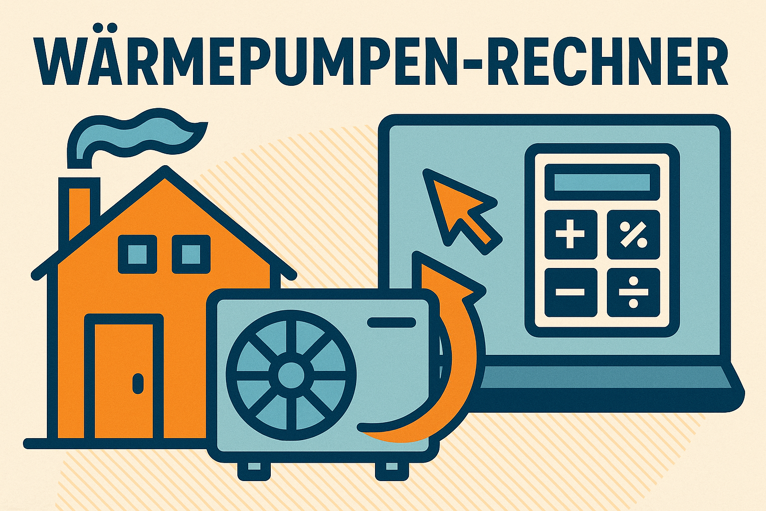 Ein Taschenrechner und Zeichenwerkzeuge liegen auf einem technischen Bauplan